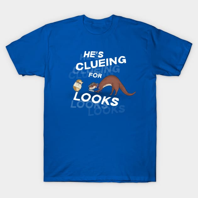 Sherlock and Watson - Clueing for Looks T-Shirt by Jitterfly